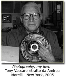 Photography, My Love (Tony Vaccaro ritratto da Andrea Morelli, New York 2005)